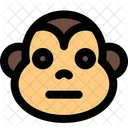 원숭이 중립  아이콘