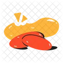 Peanut Groundnut Salted Peanut Icon