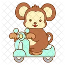 Monkey Forest Banana Icon