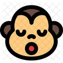 Monkey Sleepy  Icon