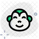 Monkey Smiling Eyes  Icon