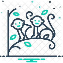 Monkey Tree Icon