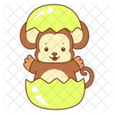 Monkey Forest Banana Icon