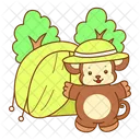 Monkey Forest Banana Icon