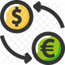 Echange Echange Dargent Argent Icône