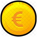 Monnaie euro  Icône