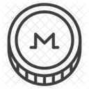 Crypto Monnaie Numerique Xmr Icône