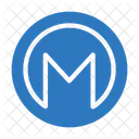 Monero Crypte Monnaie Icône
