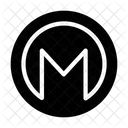 Monero Crypte Monnaie Icône