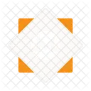 Monero Glassmorphisme Crypto Icône