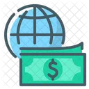 Paiement Internet Monde Argent Icône