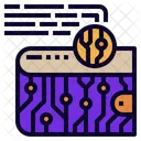 Numerique Portefeuille Virtuel Icône