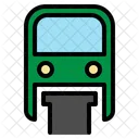 Mono Rail Transport Transportation Vehicle Sky Train Icon