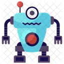 Mono Eyed Machine Single Eyed Robot One Eyed Robot Icon