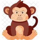 Mono Perseverante Perseverante Fuerte Icono