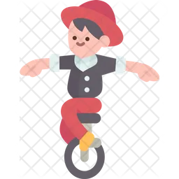 Monociclista  Icono