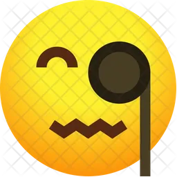 Monocle Emoji Icon