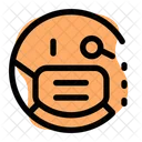Monocle Emoji With Face Mask Emoji Icon