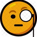 Rosto Emoji Bebida Ícone