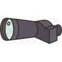Monocular Spyglass Surveillance Icon
