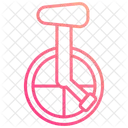 Monocycle Unicycle Circus Icon