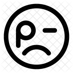 Monokel Emoji Symbol