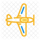 Monoplane Airplane Aircraft Icon