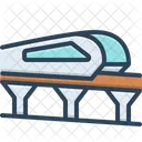 Monorail Carriage Journey Icon