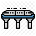 모노레일 기차 철도 아이콘