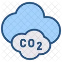 Carbono Nube Dioxido Icono
