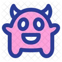Monster Cute Horn Icon