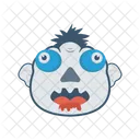 Monster Creepy Zombie Icon