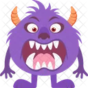 Cartoon Ugly Spooky Icon