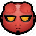 Hellboy Satan Evil Icon