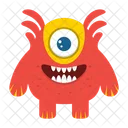 Monster Alien Halloween Icon