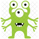 Three Eyed Monster Eyed Alien Three Eyed Icon