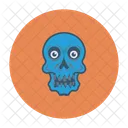 Ghost Skull Danger Icon