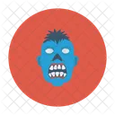 Monster Clown Creepy Icon