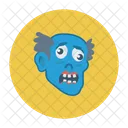 Scary Ghost Clown Icon