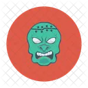 Zombie Ghost Clown Icon