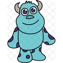 Smiling Monster Monster Party Monster Inc Icon