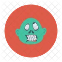 Clown Zombie Ghost Icon