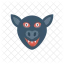 Monster Clown Spooky Icon