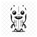 Monster Alien Alien Space Icon