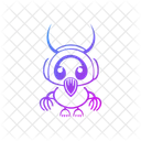 Monster Alien Alien Space Icon