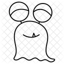 Monstergeist Kreatur Monstergesicht Symbol
