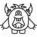Monster Creature Beast Icon