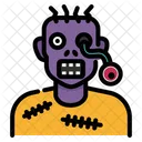 Halloween Monster Teufel Symbol