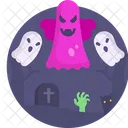 Halloween Geist Gruselig Symbol