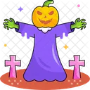 Monster Zombie Kurbis Symbol